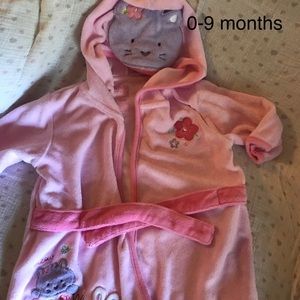 Baby girls robe